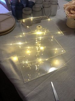 MINI CUPCAKE STAND WITH LIGHTS
