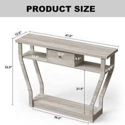 Brand New In The Box Never Opened Entry Table