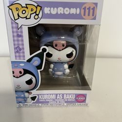 Funko Pop Kuromi As Baku Flocked 