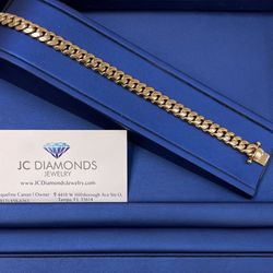 Bracelets Cubanlink 9 ‘’ Mm 10k Solid 