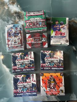Trading Card hobby boxes – Baseball, Football & Soccer