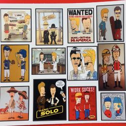 Beavis & Butt-Head Sticker Sheet