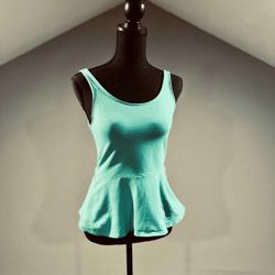 XS Express Mint Color Tank Top