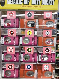 Halloween and Eye Color Contacts