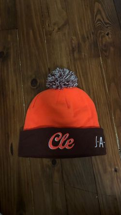 Cleveland Browns CLE Pom Beanie Hat