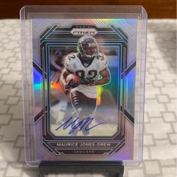 Maurice Jones-Drew Auto Holo Panini Prizm