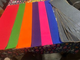 Skate board grip tape