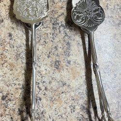 Silver Plated Tongs