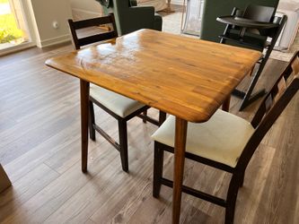 Table and chairs