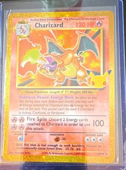 30th Anniversary Charizard NM Classic Collection