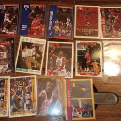 Michael Jordan cards basketball NBA vintage