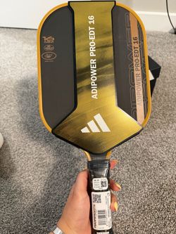 NEW adidas AdiPower Pro-EDT 16mm Pickleball Paddle + Cover. $150 OBO