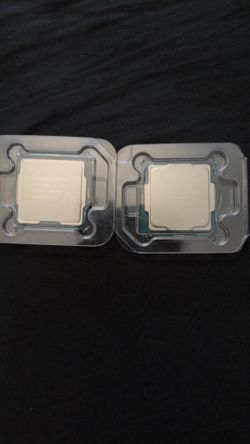 Intel I7 9700f and I3 10100