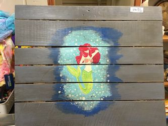 Ariel likeness wall art