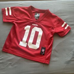 49ers Official NFL Jersey Size 4