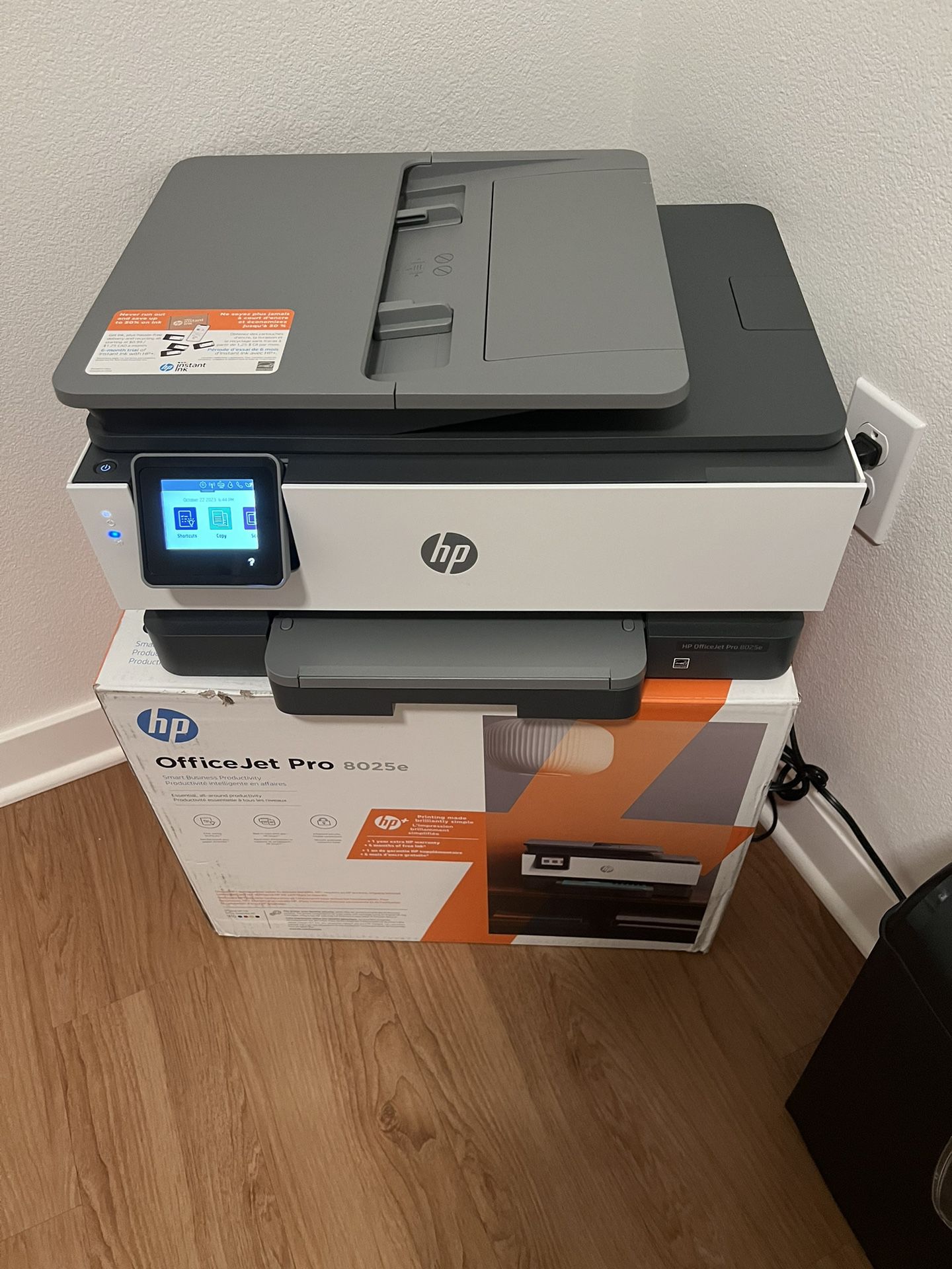 Hp Printer, Scanner And Fax Machine 
