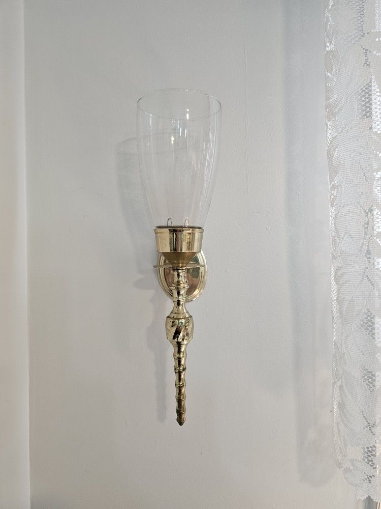 Brass Wall Sconces 