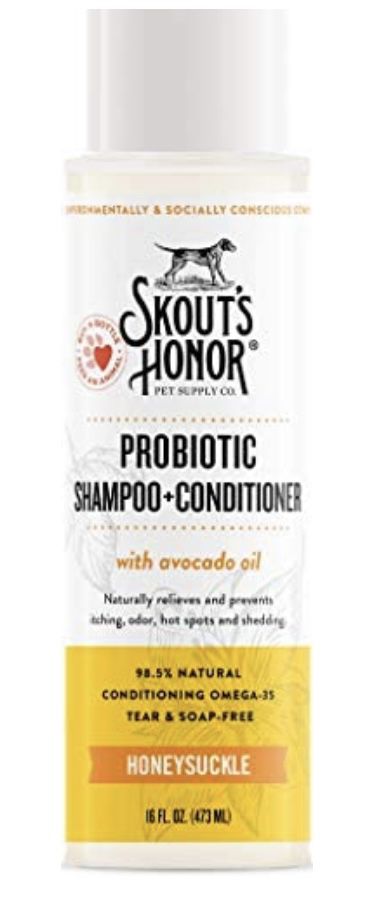 2 NEW Honey Suckle Probiotic Dog Shampoos! 