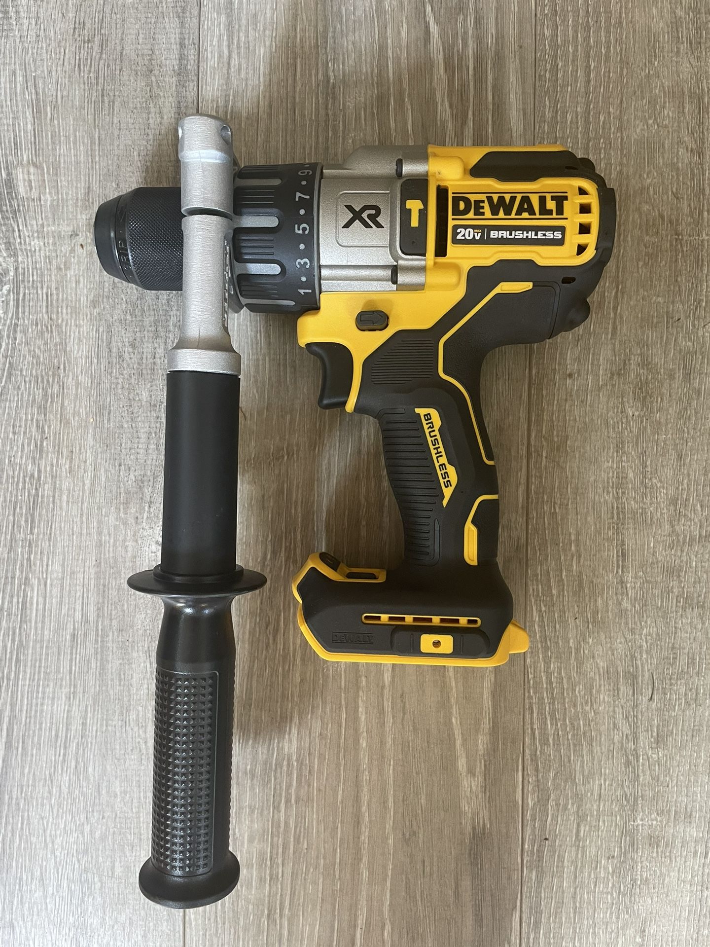 DEWALT XR POWER DETECT 1/2-in 20-volt Max Variable Speed Brushless Cordless Hammer Drill(Bare Tool)