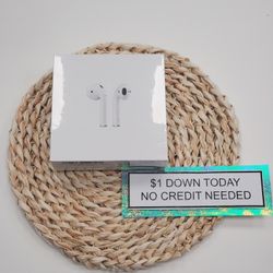 10% OFF GRAND OPENING - Apple Airpods 2 Wireless Headphones - New  - Payments Available With $1 Down - No CREDIT NEEDED 