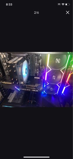 Custom RGB Gaming PC Desktop