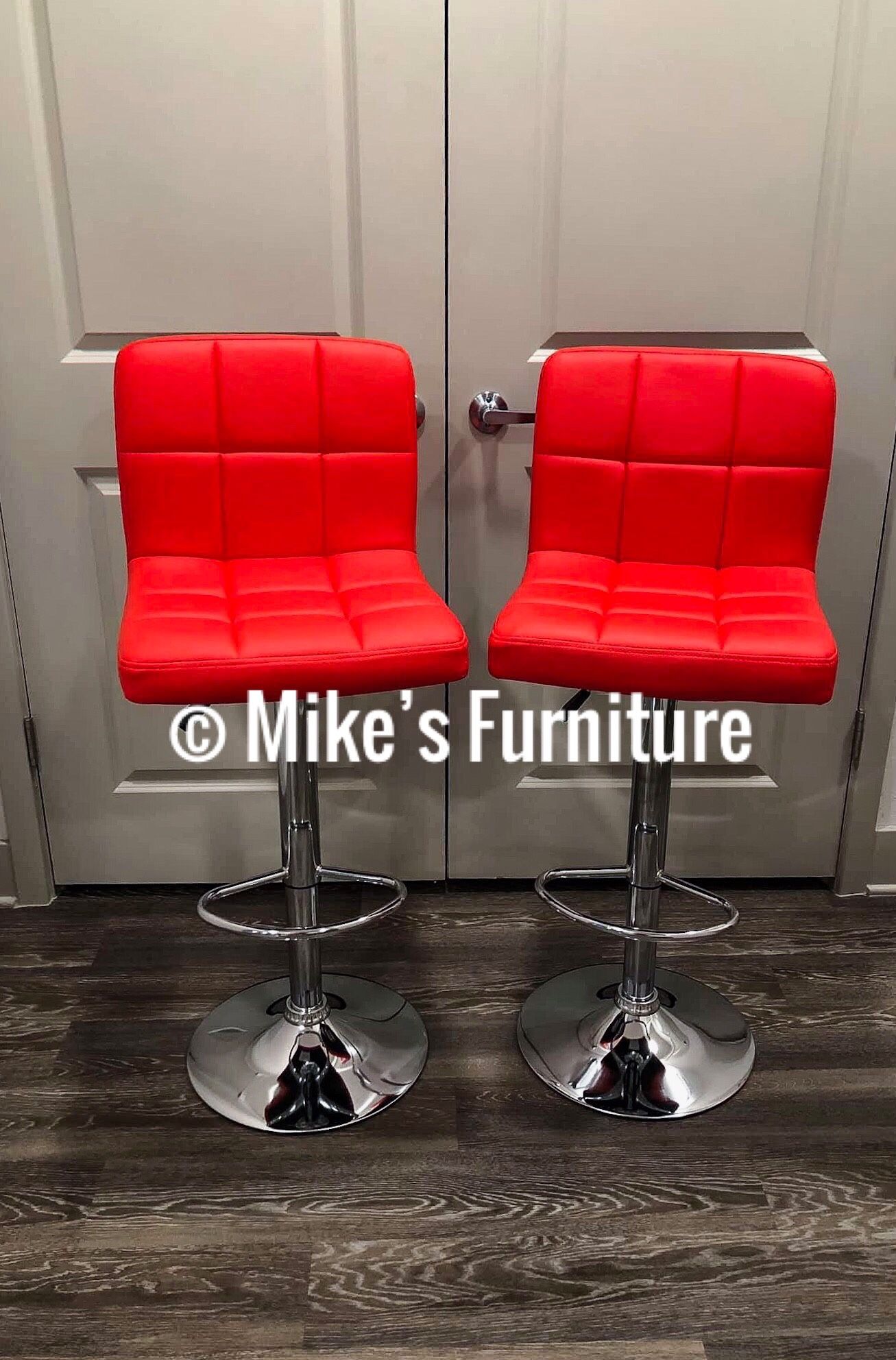 New Adjustable Bar Stools barstools barstool bar stool Sillas Dining Chairs chair chairs cadeiras (4 colors Red Black White Gray)