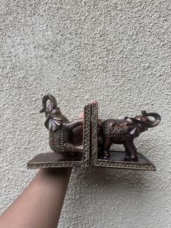 Elephant Bookends