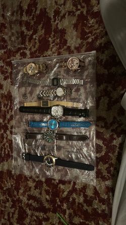 Mixed Lot of 10 Assorted Watches hour