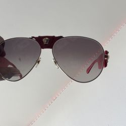 Red  Versace Sunglasses 