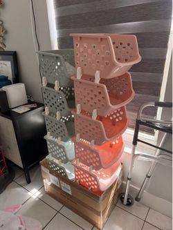 💕 Brand New 6-Tier Storage Organizer Cart - Toy & Craft Storage