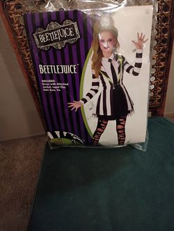 Girls Beetlejuice Costume