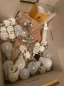 Lots of light bulbs 💡