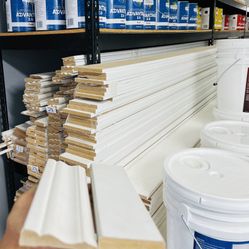 MDF Baseboard 3 1/2 $0.68/ Molduras 