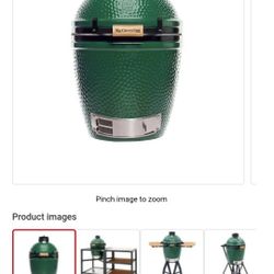 Green Egg Grill And Base Medium