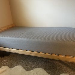 Twin Bed and Mattress
