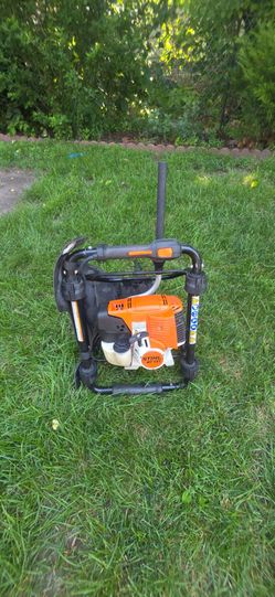 Stihl bt 131 auger earth post hole