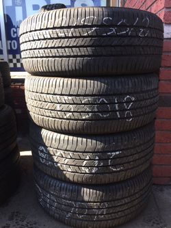 215/50/18 Yokohama used set of tires in great condition 250$ for 4.