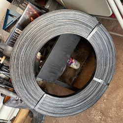 Black steel strap , unknown feets +  1/1-4 inches