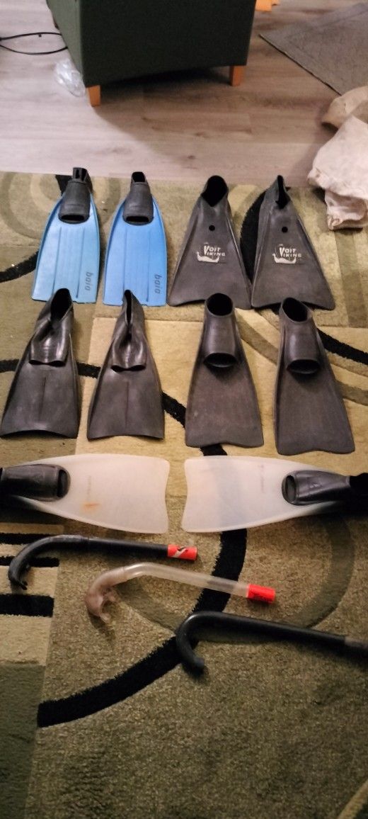 5 sets SCUBA SWIM FINS