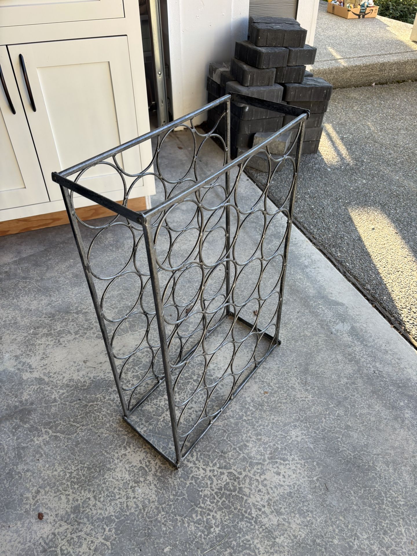 Metal Wine Rack - Folding