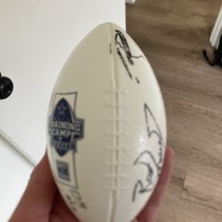 Cowboys Tony Romo Autographed Ball