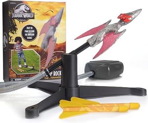 WOW! STUFF Jurassic World - Pteranodon Jump Rocket Launcher | Outdoor Garden Toy for Kids | Official Fallen Kingdom