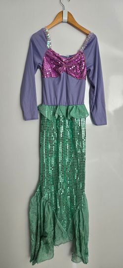 Girls Little Mermaid Halloween Costume Size 8/10 girls