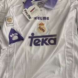 Vintage Real Madrid jersey with original tags
