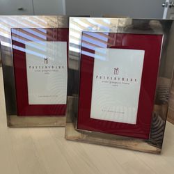 Vintage Pottery Barn Silver Frames
