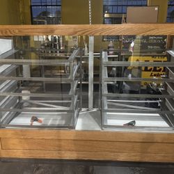 2 Bakers Display Case 