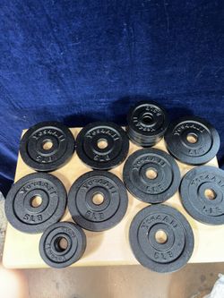 NEW 45 lbs of Weight Plates 