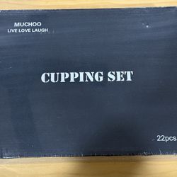 MUCHOO Cupping Set Professional Cupping Therapy 22 Pcs  New Sealed.