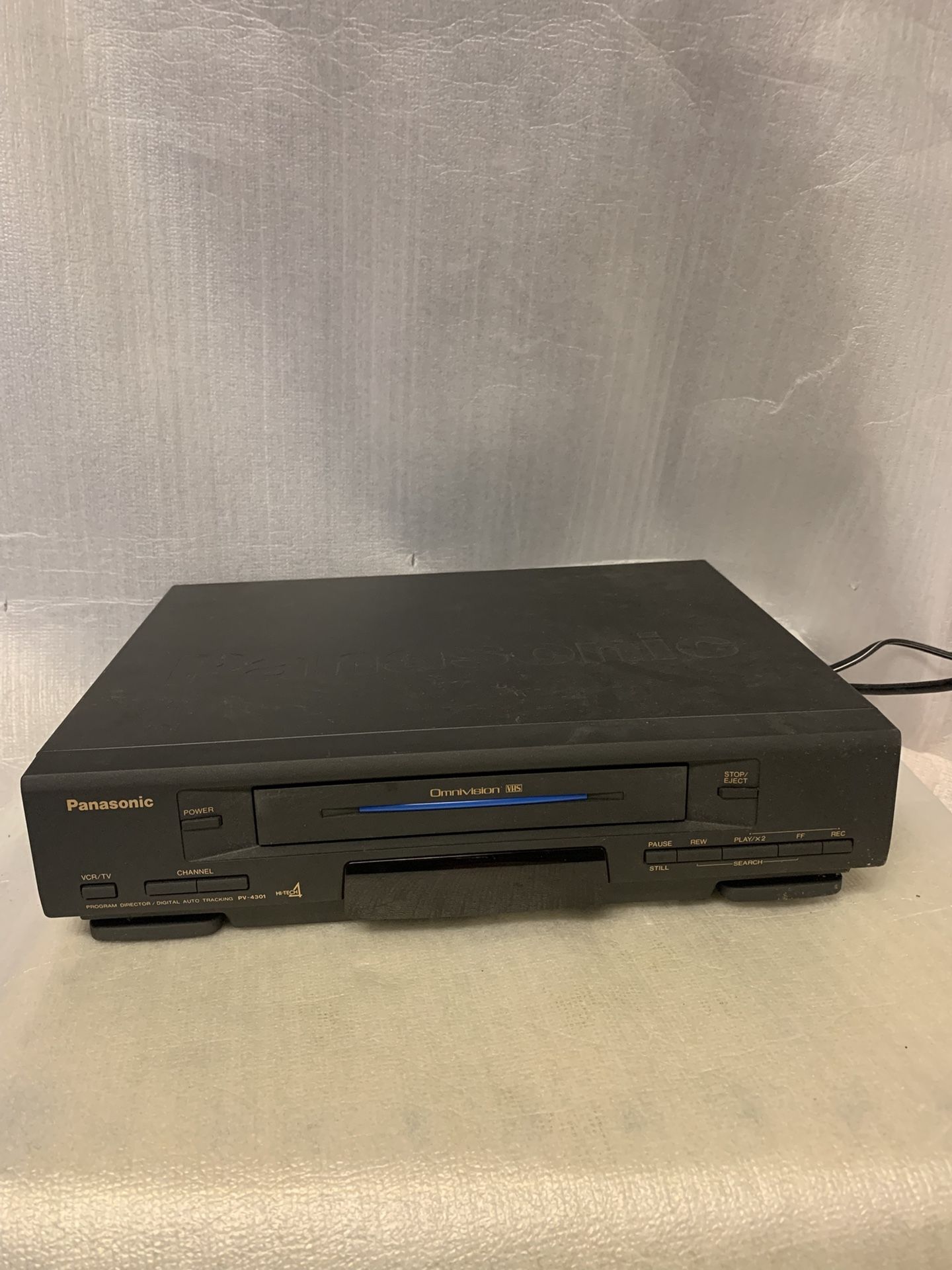 Panasonic VCR Player 4 Head VHS Recorder PV-4301