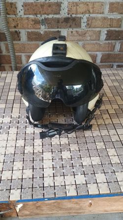 Vintage Navy/Marines flight helmet